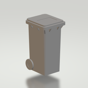 1:43 Wheelie Bin