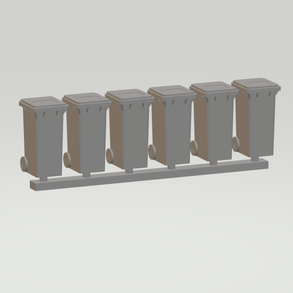 1:43 Wheelie Bin - Image 2